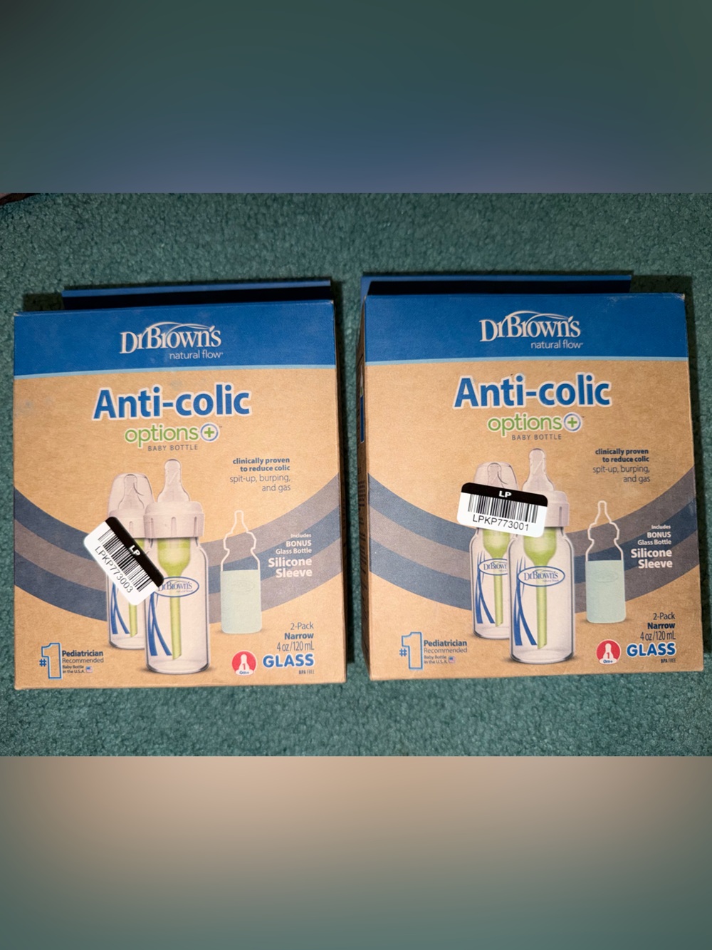 Dr. Brown's Anti-colic Options+ Baby Bottles
